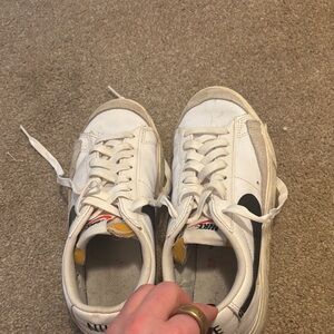 Nike blazer platform sneakers